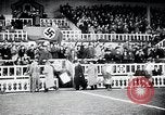 Image of soccer match during World War 2 Barcelona Spain, 1941, second 16 stock footage video 65675026791