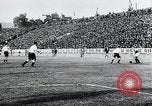 Image of soccer match during World War 2 Barcelona Spain, 1941, second 22 stock footage video 65675026791
