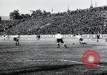 Image of soccer match during World War 2 Barcelona Spain, 1941, second 24 stock footage video 65675026791
