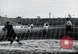 Image of soccer match during World War 2 Barcelona Spain, 1941, second 36 stock footage video 65675026791
