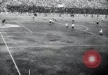 Image of soccer match during World War 2 Barcelona Spain, 1941, second 42 stock footage video 65675026791