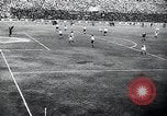 Image of soccer match during World War 2 Barcelona Spain, 1941, second 43 stock footage video 65675026791