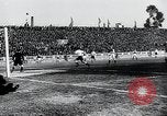 Image of soccer match during World War 2 Barcelona Spain, 1941, second 49 stock footage video 65675026791