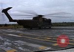 Standbild HH-53B Hubschrauber abheben Phan Rang Vietnam, 1970, aus Sekunde 8 historischem Filmmaterial Videoclip 65675026836