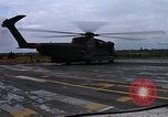 Standbild HH-53B Hubschrauber abheben Phan Rang Vietnam, 1970, aus Sekunde 9 historischem Filmmaterial Videoclip 65675026836