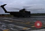 Standbild HH-53B Hubschrauber abheben Phan Rang Vietnam, 1970, aus Sekunde 10 historischem Filmmaterial Videoclip 65675026836