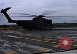 Standbild HH-53B Hubschrauber abheben Phan Rang Vietnam, 1970, aus Sekunde 11 historischem Filmmaterial Videoclip 65675026836