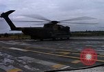 Standbild HH-53B Hubschrauber abheben Phan Rang Vietnam, 1970, aus Sekunde 14 historischem Filmmaterial Videoclip 65675026836