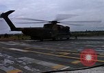 Standbild HH-53B Hubschrauber abheben Phan Rang Vietnam, 1970, aus Sekunde 19 historischem Filmmaterial Videoclip 65675026836