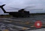 Standbild HH-53B Hubschrauber abheben Phan Rang Vietnam, 1970, aus Sekunde 20 historischem Filmmaterial Videoclip 65675026836