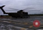 Standbild HH-53B Hubschrauber abheben Phan Rang Vietnam, 1970, aus Sekunde 30 historischem Filmmaterial Videoclip 65675026836