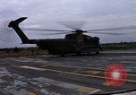 Standbild HH-53B Hubschrauber abheben Phan Rang Vietnam, 1970, aus Sekunde 35 historischem Filmmaterial Videoclip 65675026836