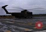 Standbild HH-53B Hubschrauber abheben Phan Rang Vietnam, 1970, aus Sekunde 40 historischem Filmmaterial Videoclip 65675026836