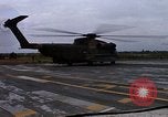 Standbild HH-53B Hubschrauber abheben Phan Rang Vietnam, 1970, aus Sekunde 50 historischem Filmmaterial Videoclip 65675026836