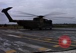 Standbild HH-53B Hubschrauber abheben Phan Rang Vietnam, 1970, aus Sekunde 51 historischem Filmmaterial Videoclip 65675026836