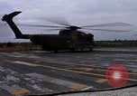 Standbild HH-53B Hubschrauber abheben Phan Rang Vietnam, 1970, aus Sekunde 53 historischem Filmmaterial Videoclip 65675026836