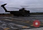 Standbild HH-53B Hubschrauber abheben Phan Rang Vietnam, 1970, aus Sekunde 55 historischem Filmmaterial Videoclip 65675026836