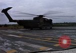 Standbild HH-53B Hubschrauber abheben Phan Rang Vietnam, 1970, aus Sekunde 57 historischem Filmmaterial Videoclip 65675026836