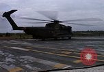Standbild HH-53B Hubschrauber abheben Phan Rang Vietnam, 1970, aus Sekunde 60 historischem Filmmaterial Videoclip 65675026836