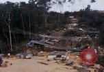 Image of Flying and landing of UH-1H helicopter during Operation Somerset Plain Vietnam, 1968, second 15 stock footage video 65675026846