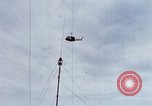 Image of Flying and landing of UH-1H helicopter during Operation Somerset Plain Vietnam, 1968, second 37 stock footage video 65675026846