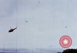 Image of Flying and landing of UH-1H helicopter during Operation Somerset Plain Vietnam, 1968, second 44 stock footage video 65675026846