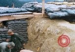 Image of US Soldiers filling sandbags during Operation Somerset Plain Vietnam, 1968, second 7 stock footage video 65675026847