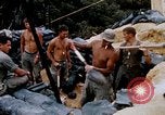 Image of US Soldiers filling sandbags during Operation Somerset Plain Vietnam, 1968, second 51 stock footage video 65675026847