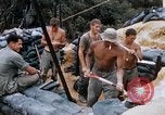 Image of US Soldiers filling sandbags during Operation Somerset Plain Vietnam, 1968, second 58 stock footage video 65675026847