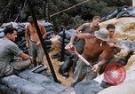 Image of US Soldiers filling sandbags during Operation Somerset Plain Vietnam, 1968, second 61 stock footage video 65675026847