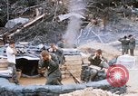 Image of US Soldier speaking on the phone during Operation Somerset Plain Vietnam, 1968, second 42 stock footage video 65675026848