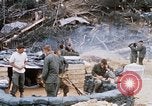 Image of US Soldier speaking on the phone during Operation Somerset Plain Vietnam, 1968, second 45 stock footage video 65675026848
