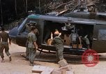 Image of US Soldiers unloading supplies during Operation Somerset Plain Vietnam, 1968, second 40 stock footage video 65675026849