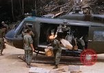 Image of US Soldiers unloading supplies during Operation Somerset Plain Vietnam, 1968, second 42 stock footage video 65675026849