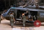 Image of US Soldiers unloading supplies during Operation Somerset Plain Vietnam, 1968, second 44 stock footage video 65675026849