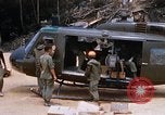 Image of US Soldiers unloading supplies during Operation Somerset Plain Vietnam, 1968, second 45 stock footage video 65675026849