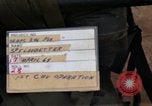 Image of Soldiers landing at Camp Evans from UH-1D helicopter A Shau Valley Vietnam, 1968, second 9 stock footage video 65675026856