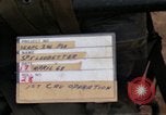 Image of Soldiers landing at Camp Evans from UH-1D helicopter A Shau Valley Vietnam, 1968, second 12 stock footage video 65675026856