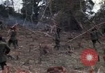 Image of Wrecked US Army UH-1H helicopter A Shau Valley Vietnam, 1968, second 48 stock footage video 65675026858