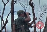 Image of Maj Gn John J Tolsin on work during Operation Delaware A Shau Valley Vietnam, 1968, second 39 stock footage video 65675026861