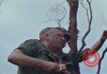 Image of Maj Gn John J Tolsin on work during Operation Delaware A Shau Valley Vietnam, 1968, second 47 stock footage video 65675026861