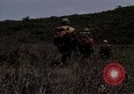 Image of Soldiers walking through the fields during Operation Delaware A Shau Valley Vietnam, 1968, second 50 stock footage video 65675026864