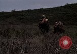 Image of Soldiers walking through the fields during Operation Delaware A Shau Valley Vietnam, 1968, second 53 stock footage video 65675026864