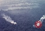 Image of Dropping of bombs by F-100 plane during Operation Attleboro Dau Tieng Vietnam, 1966, second 18 stock footage video 65675026872