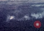 Image of Dropping of bombs by F-100 plane during Operation Attleboro Dau Tieng Vietnam, 1966, second 26 stock footage video 65675026872