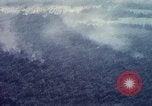 Image of Dropping of bombs by F-100 plane during Operation Attleboro Dau Tieng Vietnam, 1966, second 59 stock footage video 65675026872
