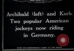 Immagine di Deutsches Derby Amburgo Germania, 1915, secondo 59 filmato di repertorio 65675026880
