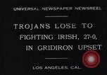 Image of Football match Los Angeles California USA, 1930, second 1 stock footage video 65675026881