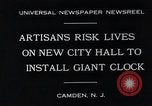 Image of Giant Clock Camden New Jersey USA, 1930, second 5 stock footage video 65675026882