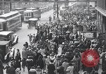 Image of Pedestrian and vehicle traffic in New York City New York City USA, 1930, second 24 stock footage video 65675026883